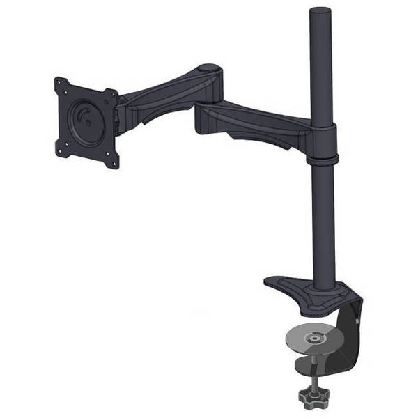 Doublesight Single Monitor Arm, Steel, 16-1/2 in. W DS-30PS